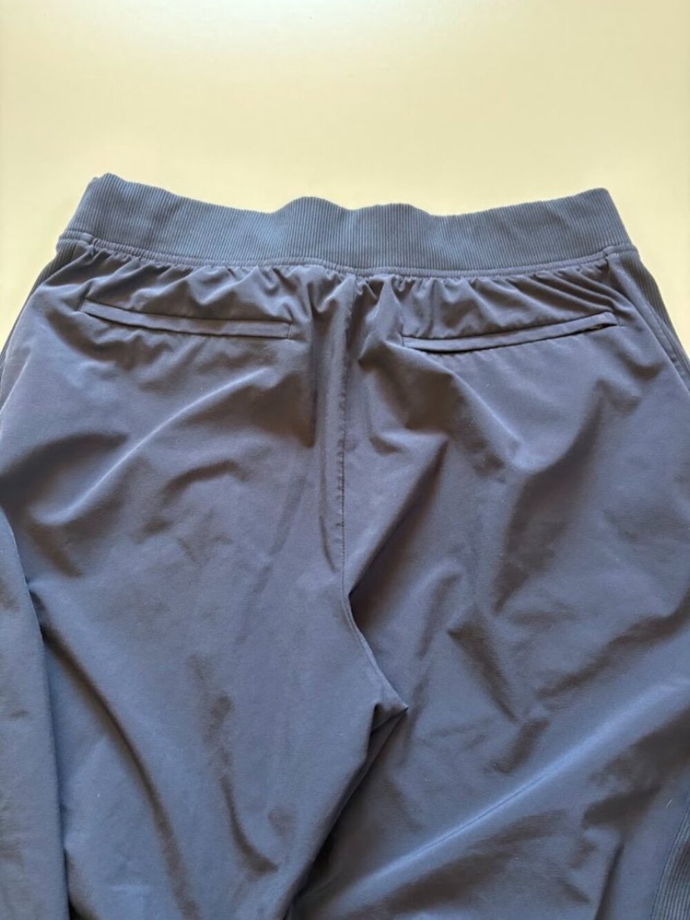 Athleta Brooklyn Mid Rise Ankle Trouser Pants NavyBlue Lightweight Packable - Picture 8 of 13